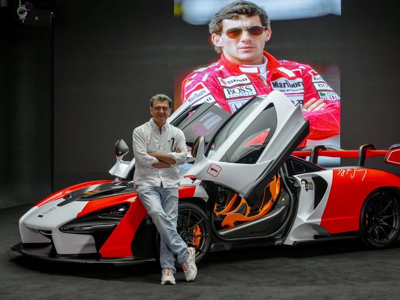 Ajith Kumar gets a brand new McLaren Senna!
