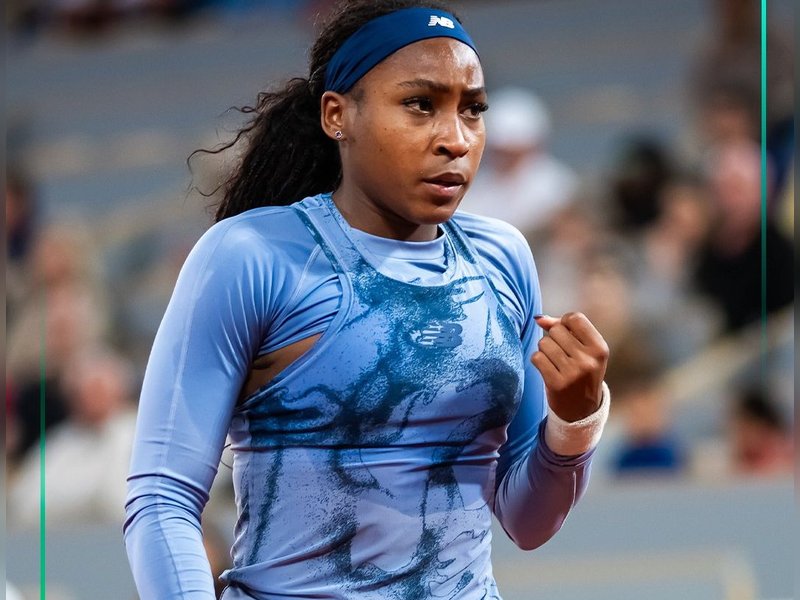 Coco Gauff outlasts Keys in three-set battle to reach semifinals of the French Open. Photo credit: WTA/X