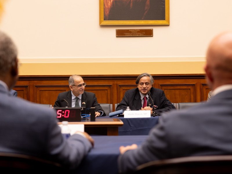India receives 'total support, solidarity' in Congressional meetings: Tharoor