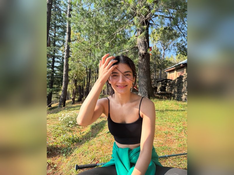 Pratibha Ranta enjoys World Environment Day with a walk uphill 