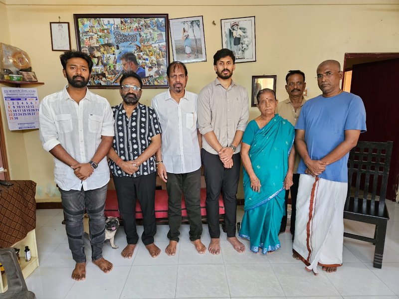 'Ravana Kootam' producer Kannan Ravi donates five lakhs to late director Vikram Sugumaran’s family