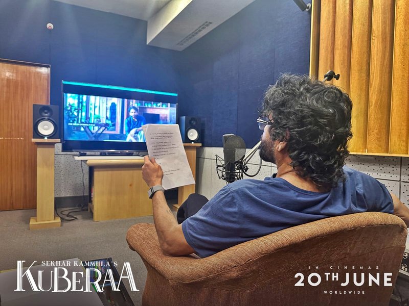 Nagarjuna wraps up dubbing for Sekhar Kammula's 'Kuberaa'	