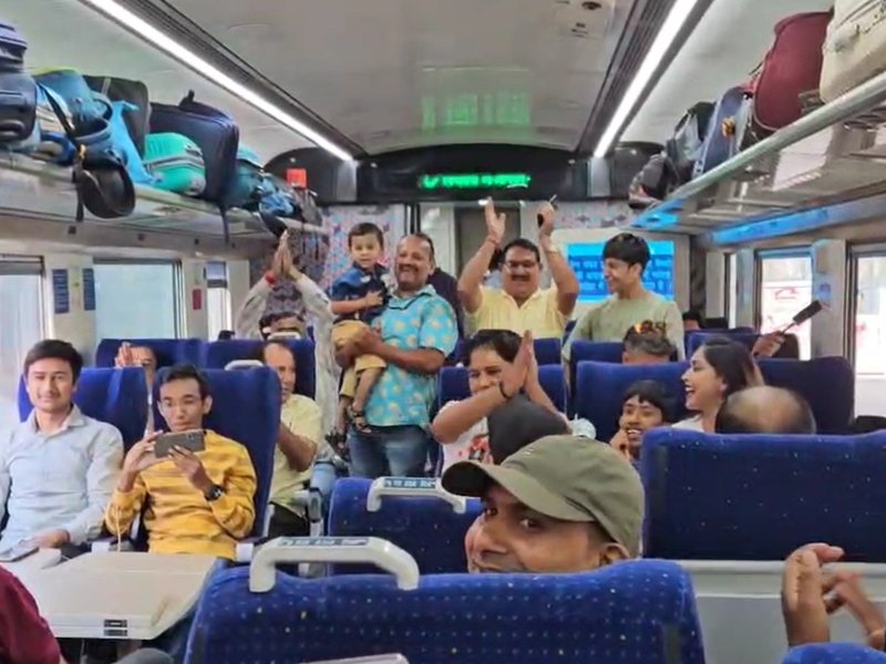 Tourists praise Vande Bharat Express on Katra-Srinagar route, thank PM Modi for easing travel