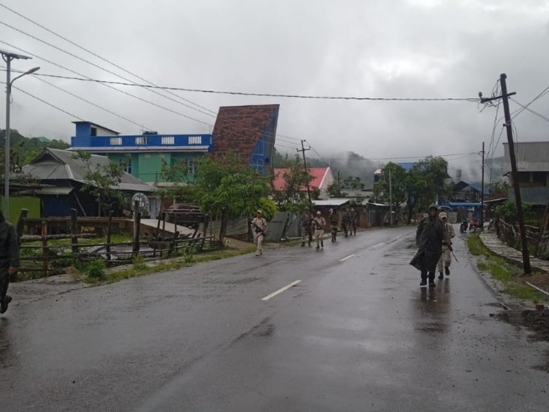 Manipur govt clamps curfew in five districts after arrest of Meitei leader