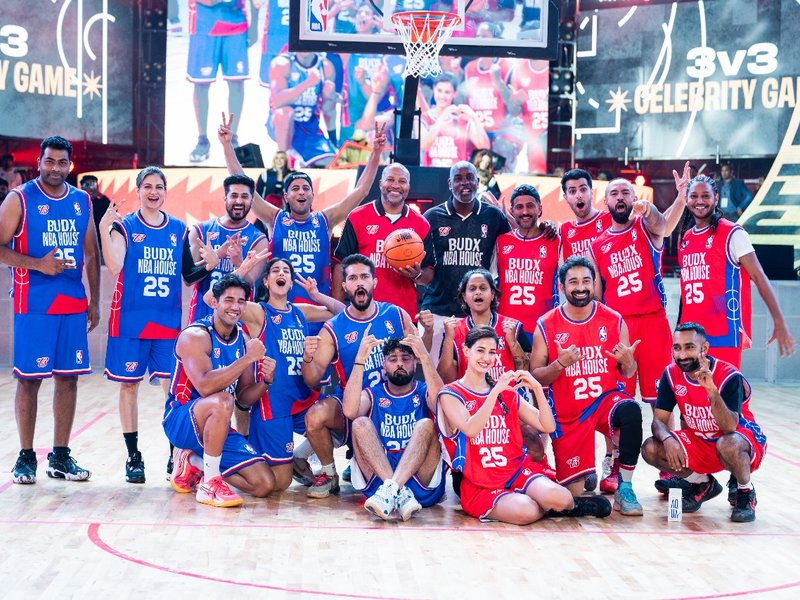 Derek Fisher, Gary Payton lead star-studded NBA House at the Mumbai’s Dome, SVP Stadium in Mumbai. Photo credit: NBA India