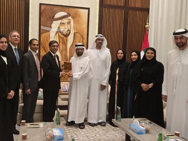 Foreign Secy Misri reaches Abu Dhabi, highlights joint commitment with UAE to combat terrorism