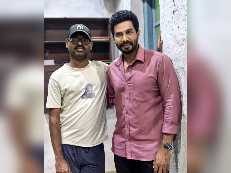Vishnu Vishal with director Ram Kumar 