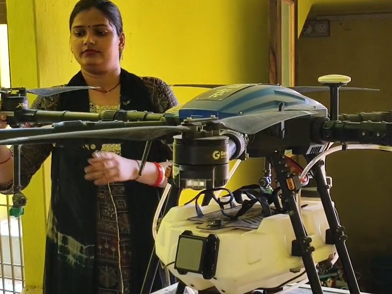 Women on wings: How Drone Didi yojana empowered Khushbu Yadav in UP's Prayagraj