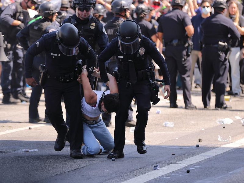 After LA, protests spread to New York, Chicago and other US cities