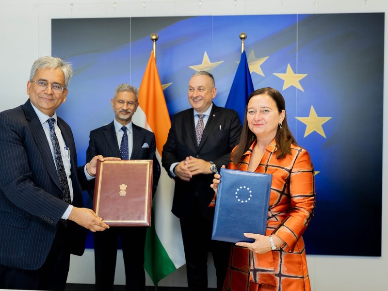 India-EU trilateral cooperation agreement to benefit Global South