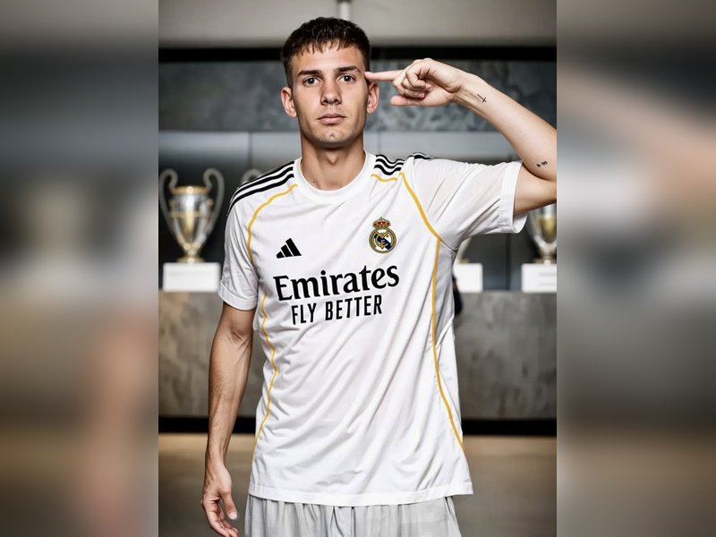 Real Madrid continue summer spending with Franco Mastantuono from River Plate. Photo credit: Franco Mastantuono/X