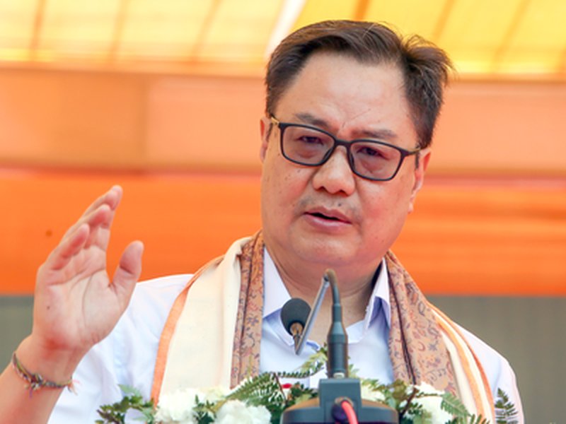 Union Minister Kiren Rijiju to lay foundation stone for paperless Delhi Assembly today under e-Vidhan project