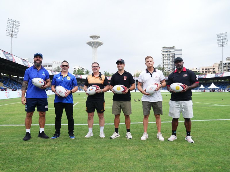 Rugby Premier League unveils star-studded lineup for inaugural season to be played at the Andheri Sport somplex in Mumbai from Sunday. Photo credit: RPL