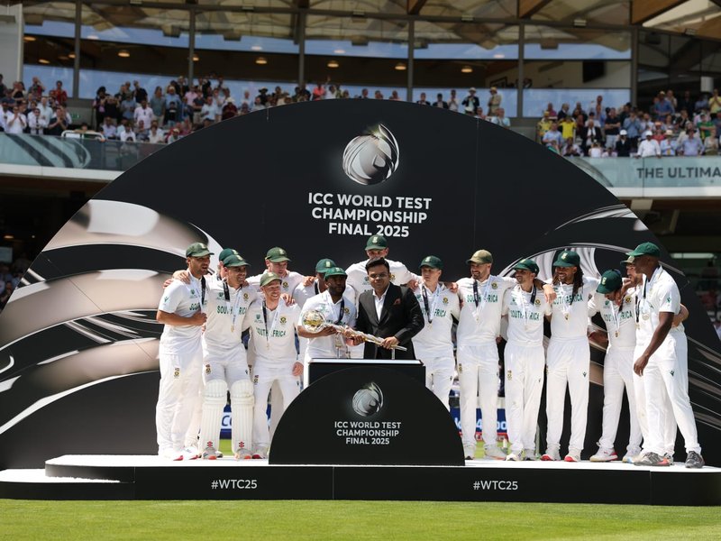 South Africa have finally won a trophy they’ve been chasing for a long time, says Dale Steyn after Temba Bavuma's sides beats Australia by five wickets in the final a the Lord's in London on Saturday. Photo credit: ICC