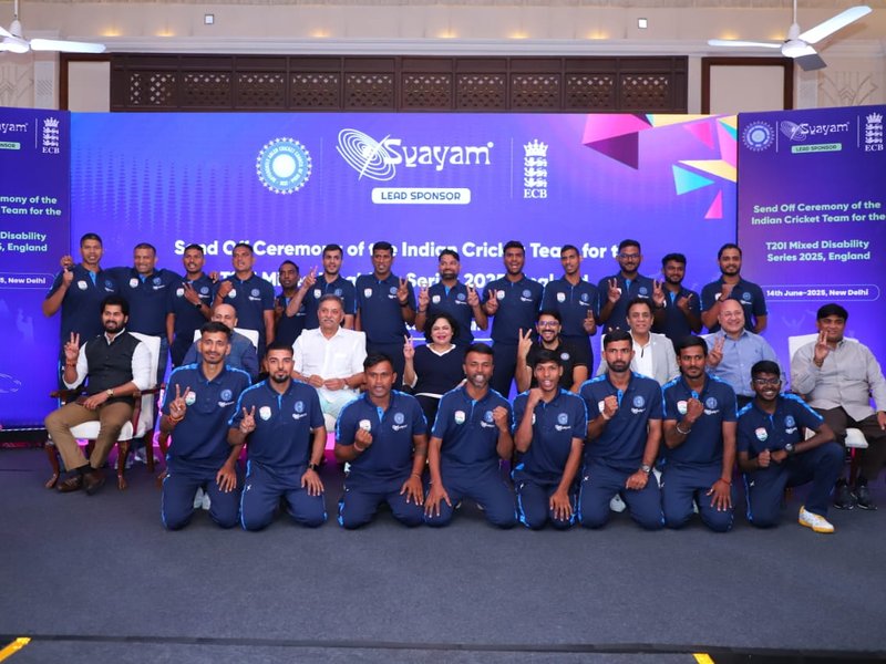 India's first mixed-disability cricket team off to England to play at Lord's