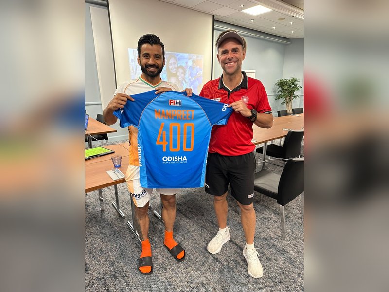 Manpreet becomes second-highest capped Indian men’s player of all time with 400 international caps