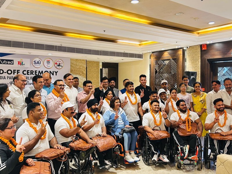 Strong Indian contingent departs for Beijing 2025 Para Powerlifting World Cup (Crredit: India Para Powerlifting)