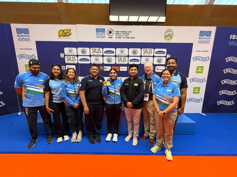 Shooting World Cup: Consistent Final appearances, two gold medals, power India to strong finish in Munich (Credit: NRAI)