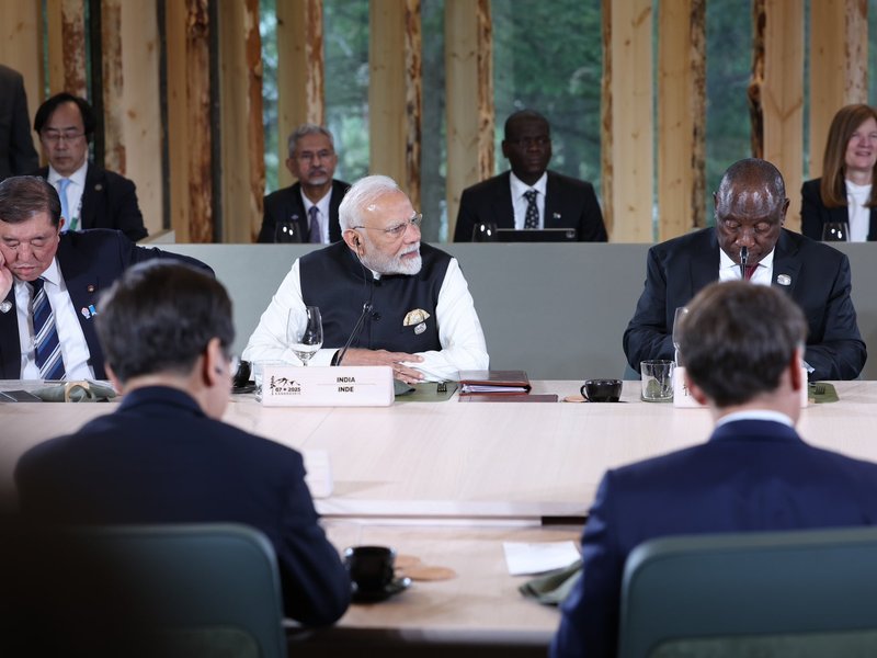 PM Modi takes part in G7 Summit's outreach session on energy security