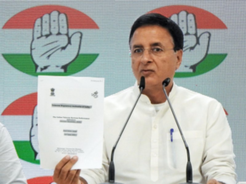 Congress MP Surjewala slams Haryana CM Nayab Saini, says Haryana handed over to criminals