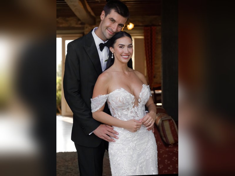 Lauren Gottlieb ties knot with longtime partner Tobias Jones in Italy