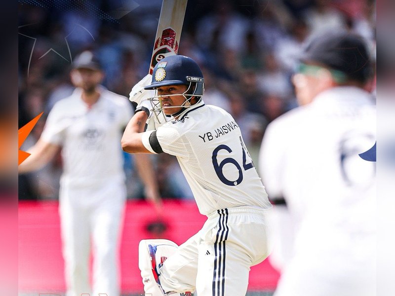 K.L. Rahul and B. Sai Sudharsan fall on stroke of lunch as India reach 92/2 on the opening day of the first Test at Headingley in Leeds on Friday. Photo credit: BCCI/X