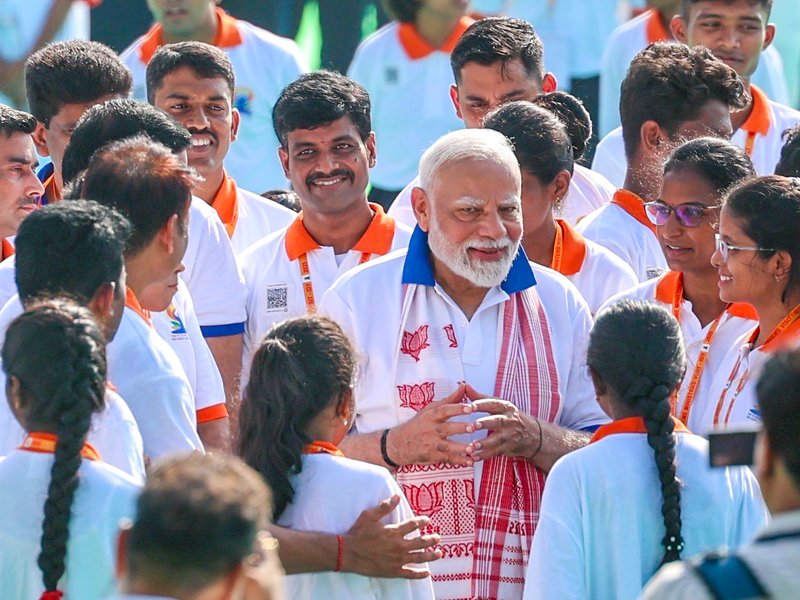Integration of Yoga into women and child welfare policies enhancing health at grassroots: PM Modi