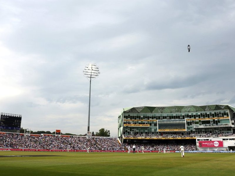 Century stand between Ben Duckett and Ollie Pope takes England to 107/1, trail India by 364 runs at tea on the second day of the first Test at Headingley in Leeds on Saturday. Photo credit: England Cricket