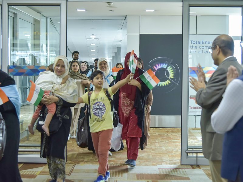 311 more Indian nationals return home, 1428 evacuated from war-hit Iran so far