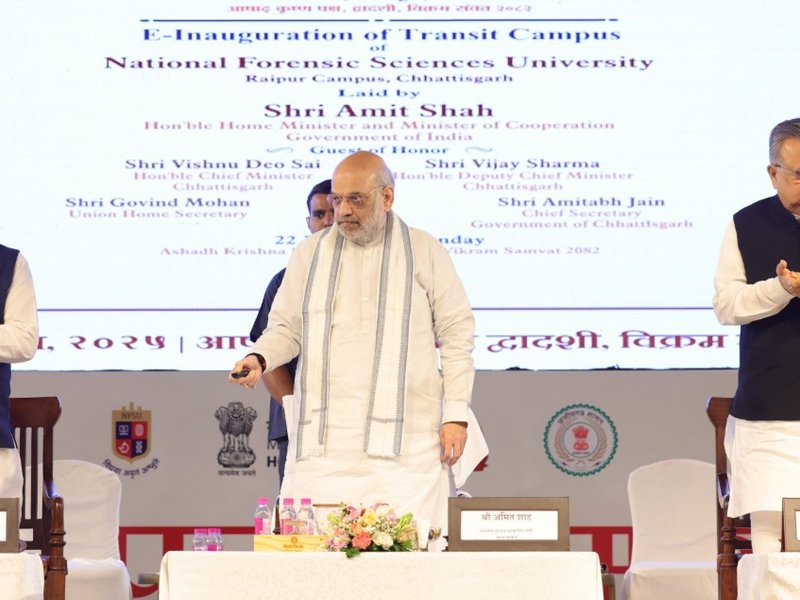 'No further dialogue with Naxals…will not let them sleep throughout monsoon': HM Shah