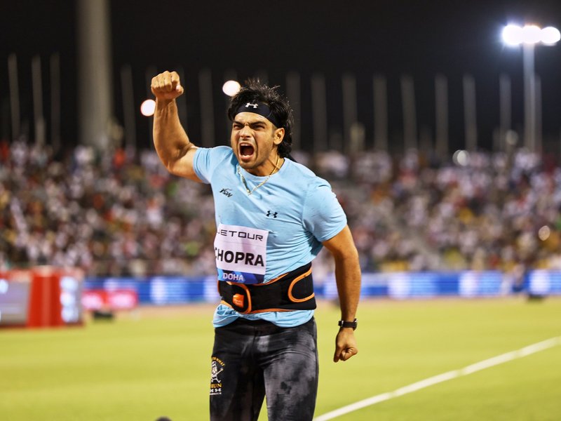 Neeraj Chopra wins Ostrava Golden Spike meet with a throw of 85.29m on Tuesday. 