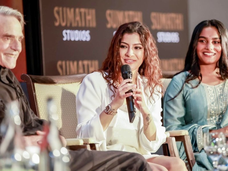 Surreal to work alongside Academy Award winner Jeremy Irons, says Tamil actress Varalaxmi Sarathkumar	