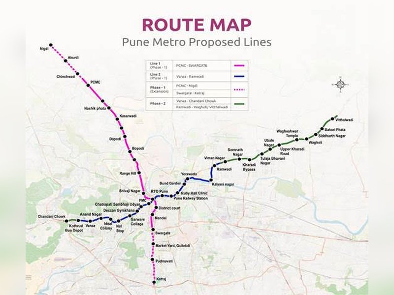 Cabinet approves Rs 3,626 crore Pune Metro Rail Project Phase-2