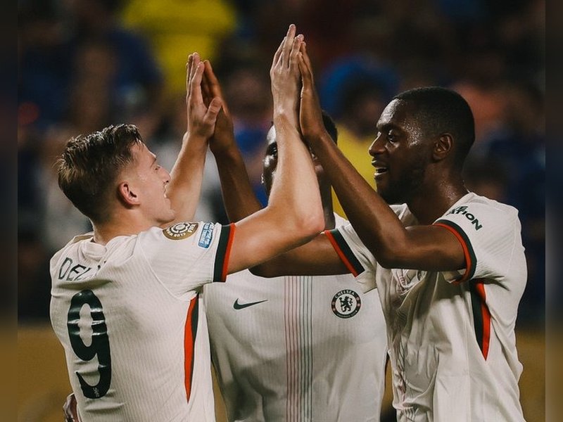 Liam Delap hoping goal against ES Tunis is first of many for Chelsea in Club World Cup.  Photo credit: Chelsea/X