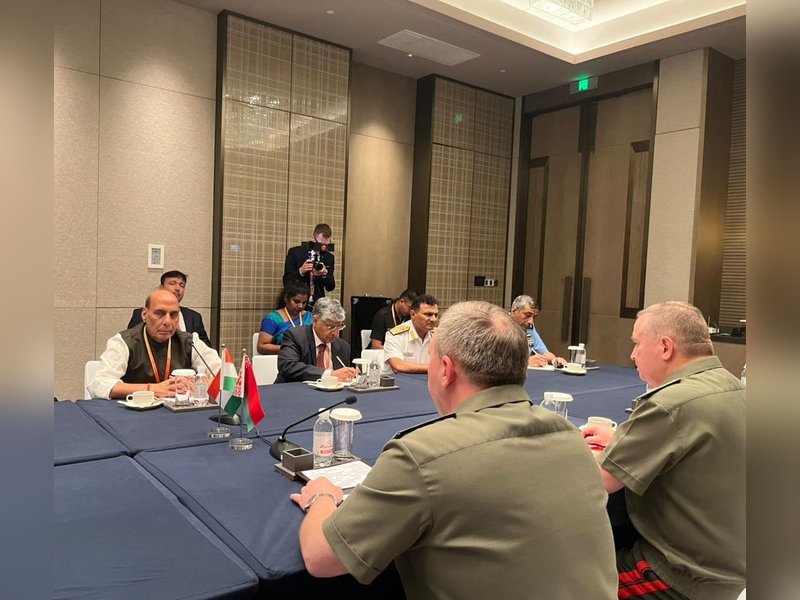 Rajnath Singh holds 'insightful' meetings with Belarusian and Russian defence ministers in China