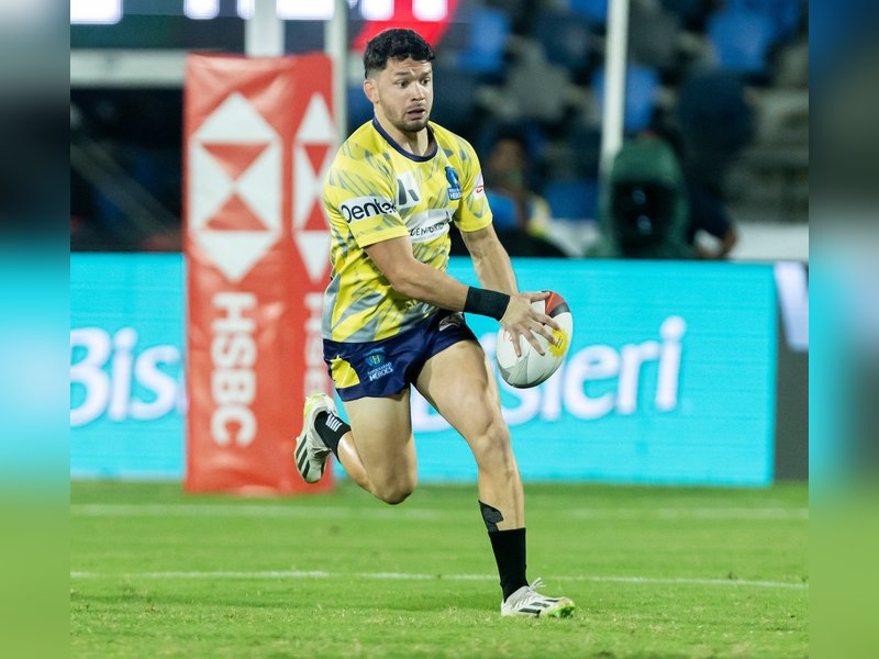 Chennai Bulls and Hyderabad Heroes register big wins on Day 12 of Season 1 of the Rugby Premier League at the Shahaji Raje Bhosale Sports Complex, in Mumbai on Thursday.  Photo credit: RPL