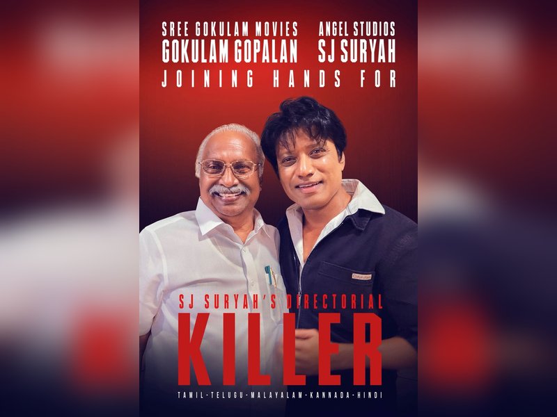 S J Suryah returns to direction with 'Killer'! 