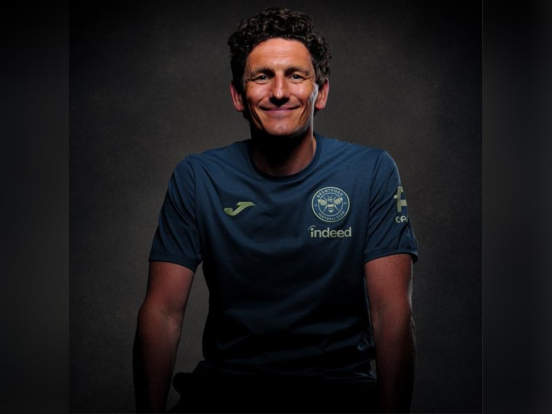 Keith Andrews replaces Thomas Frank as Brentford's head coach. Photo credit: Brentford FC