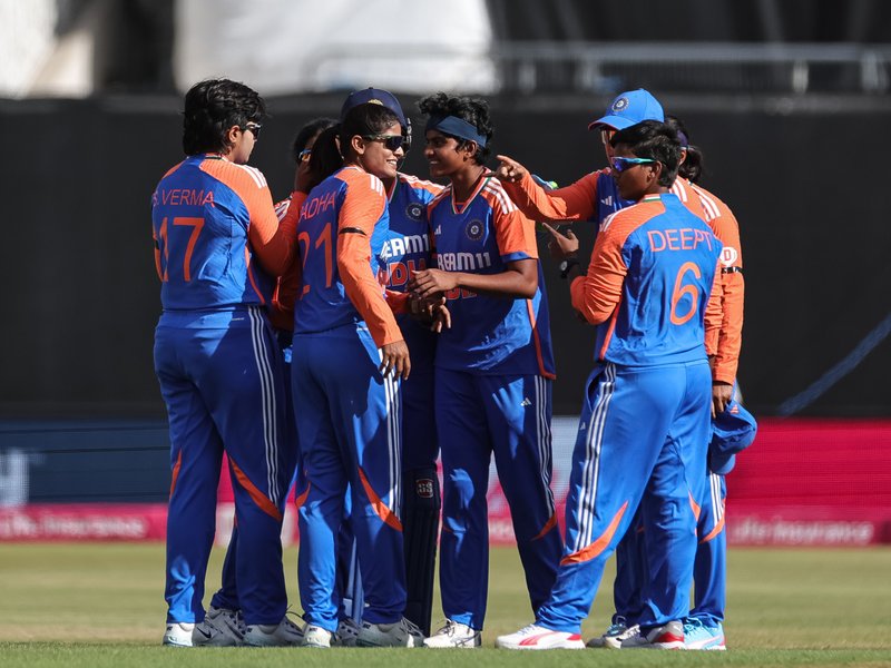 Smriti Mandhana races to 100, Shree Charani grabs 4-12 to help India hand England massive defeat in the first T20I at Nottingham on Saturday. Photo credit: BCCI Women/X