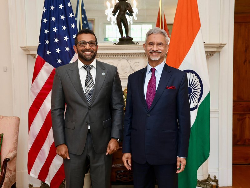 EAM Jaishankar meets heads of US FBI, National Intelligence