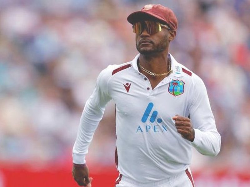 'Thankful and honoured': Kraig Brathwaite reflects on journey to 100 Tests in the second match of the series agai9nst Australia in St. George's, Grenada.  Photo credit: Windies Cricket