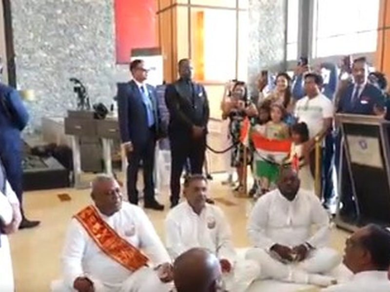 PM Modi shares glimpses of historic cultural ties between Trinidad & Tobago and India upon arrival in Carribean nation