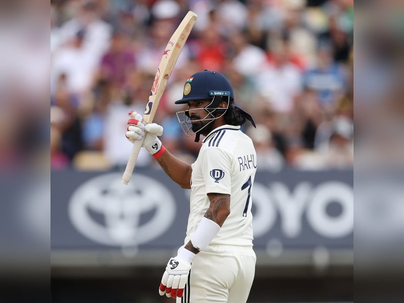 India's lead swells to 357 as K.L. Rahul hits 55 on Day 4 of second Test of the Anderson-Tendulkar Trophy season 2025 at Edgbaston in Birmingham on Saturday. Photo credit: BCCI