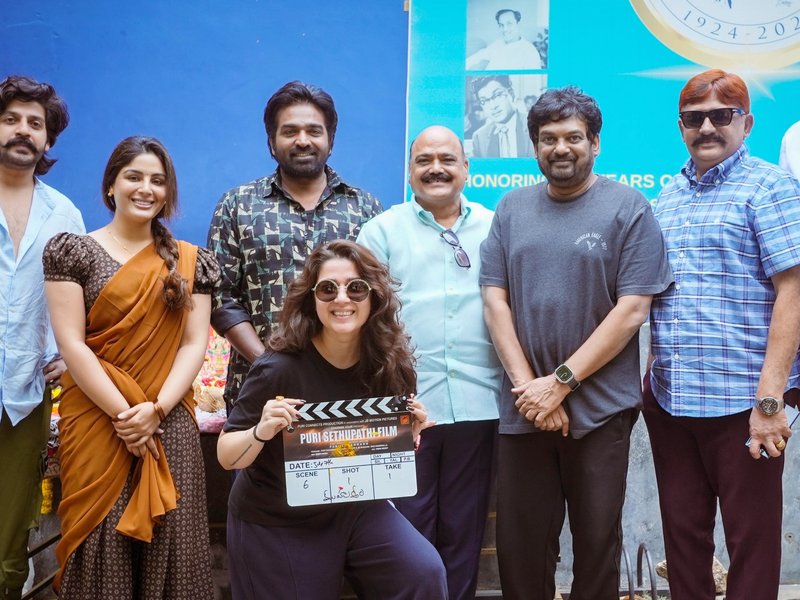Shooting for Puri Jagannadh's film with Vijay Sethupathi begins in Hyderabad	