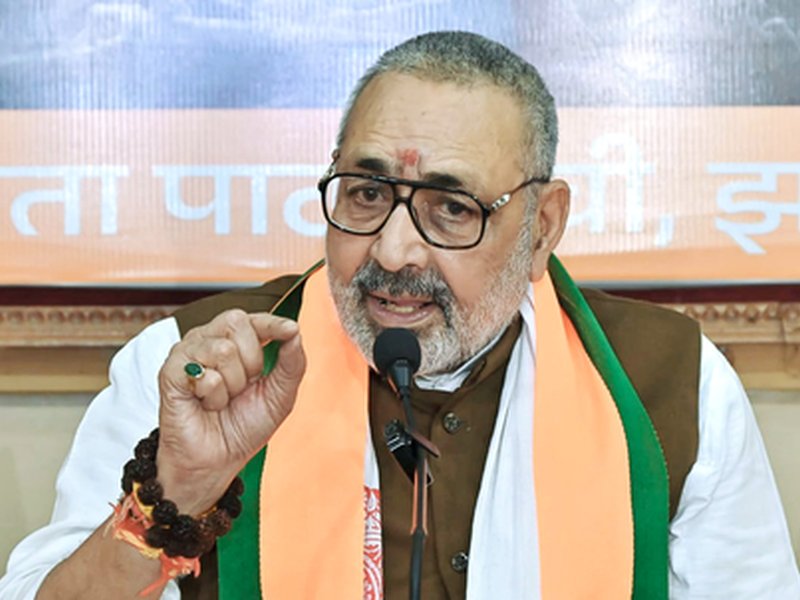Conspiracy to defame Nitish Kumar, promote crime in Bihar, says Giriraj Singh