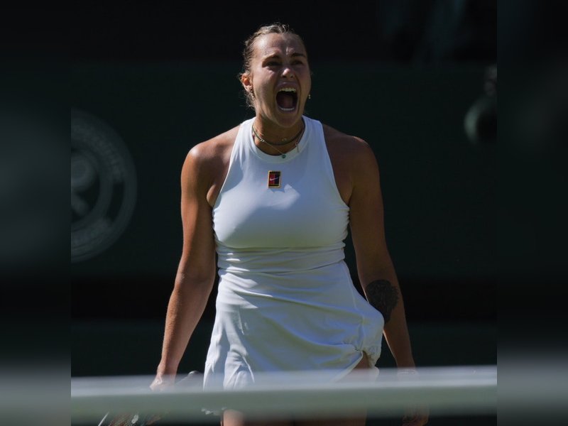 Aryna Sabalenka quells Laura Siegemund to set up semifinals clash with Amanda Anisimova in Wimbledon 2025 in London on Tuesday. Photo credit: Wimbledon