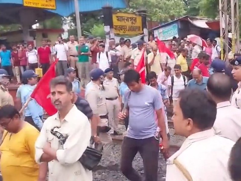 Nationwide strike by trade unions in protest against Centre's 'anti-labour' policies