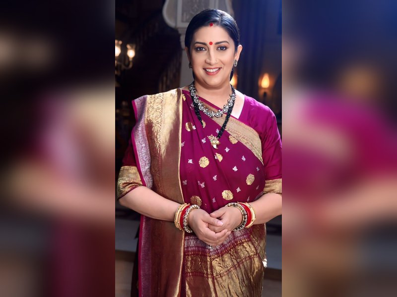 Smriti Irani on wearing Gaurang Shah’s weaves for 'Kyunki Saas Bhi Kabhi Bahu Thi 2'