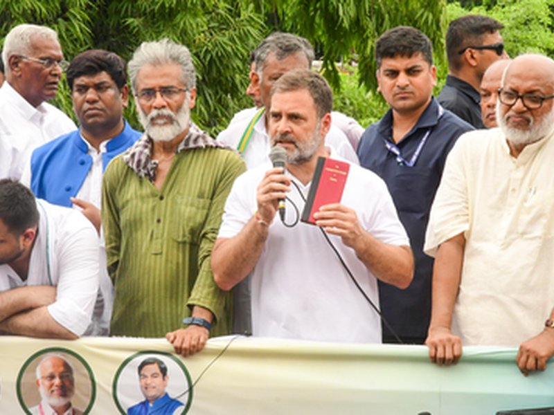 ‘Maharashtra Model’ being repeated in Bihar to steal elections: LoP Gandhi