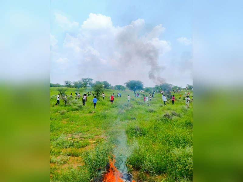 Two killed as IAF's Jaguar fighter jet crashes in Rajasthan's Churu